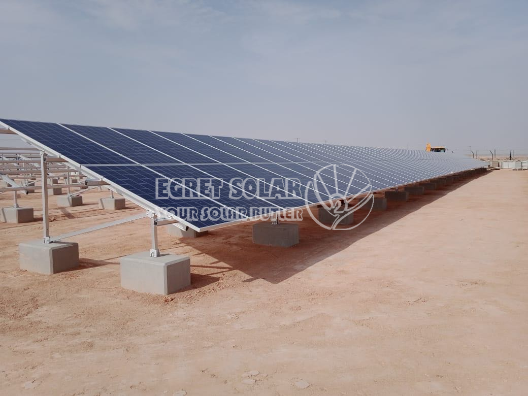 300KW Solar Jord monteringsstruktur Installer i UAE