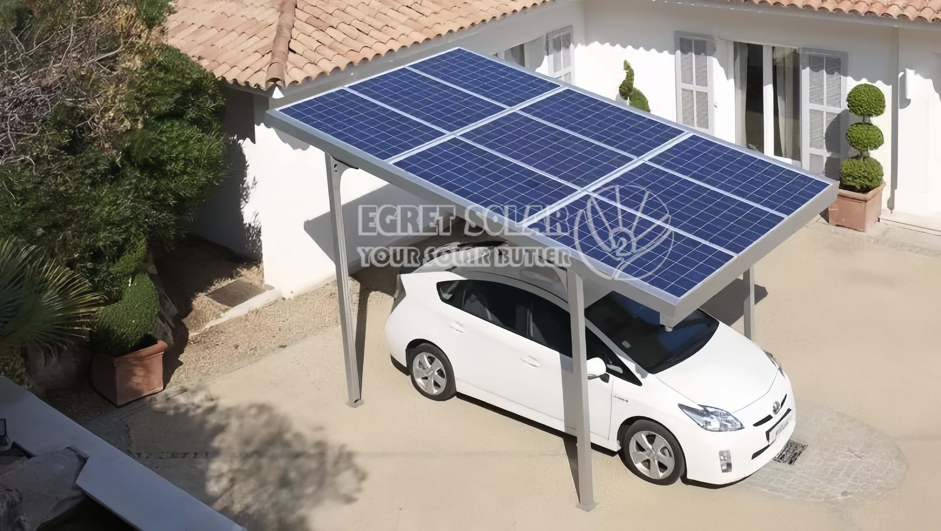 Innovativ vandtætning Carport Solar Montering System Løser traditionelle udfordringer