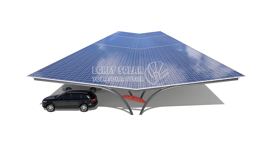 Er Carbon Steel Solar Carport velegnet til udendørs brug?