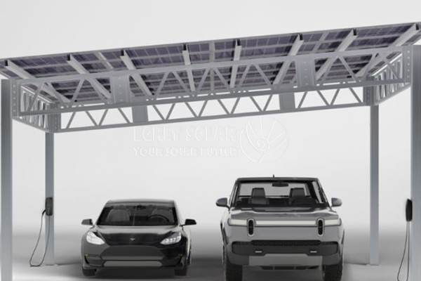 Egret Solar Company introducerer nye solcarports
