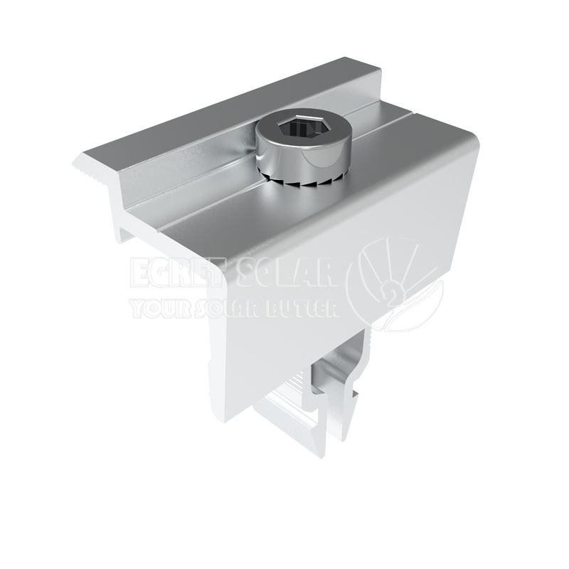 Aluminium Solpanel Rapid End Clamp