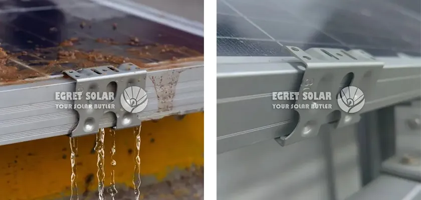 Solar Aluminum Drainage Clip