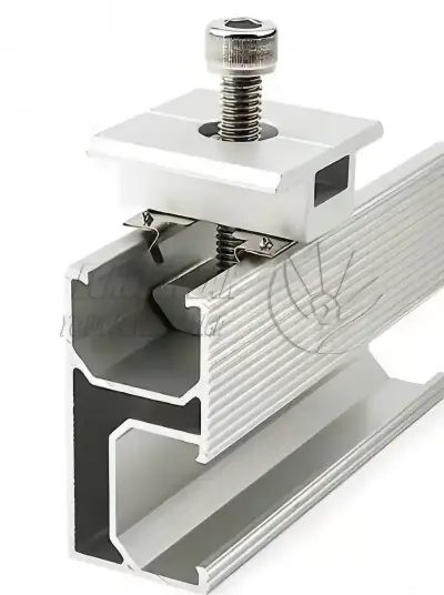 Solar Anodized Hollow Clamp